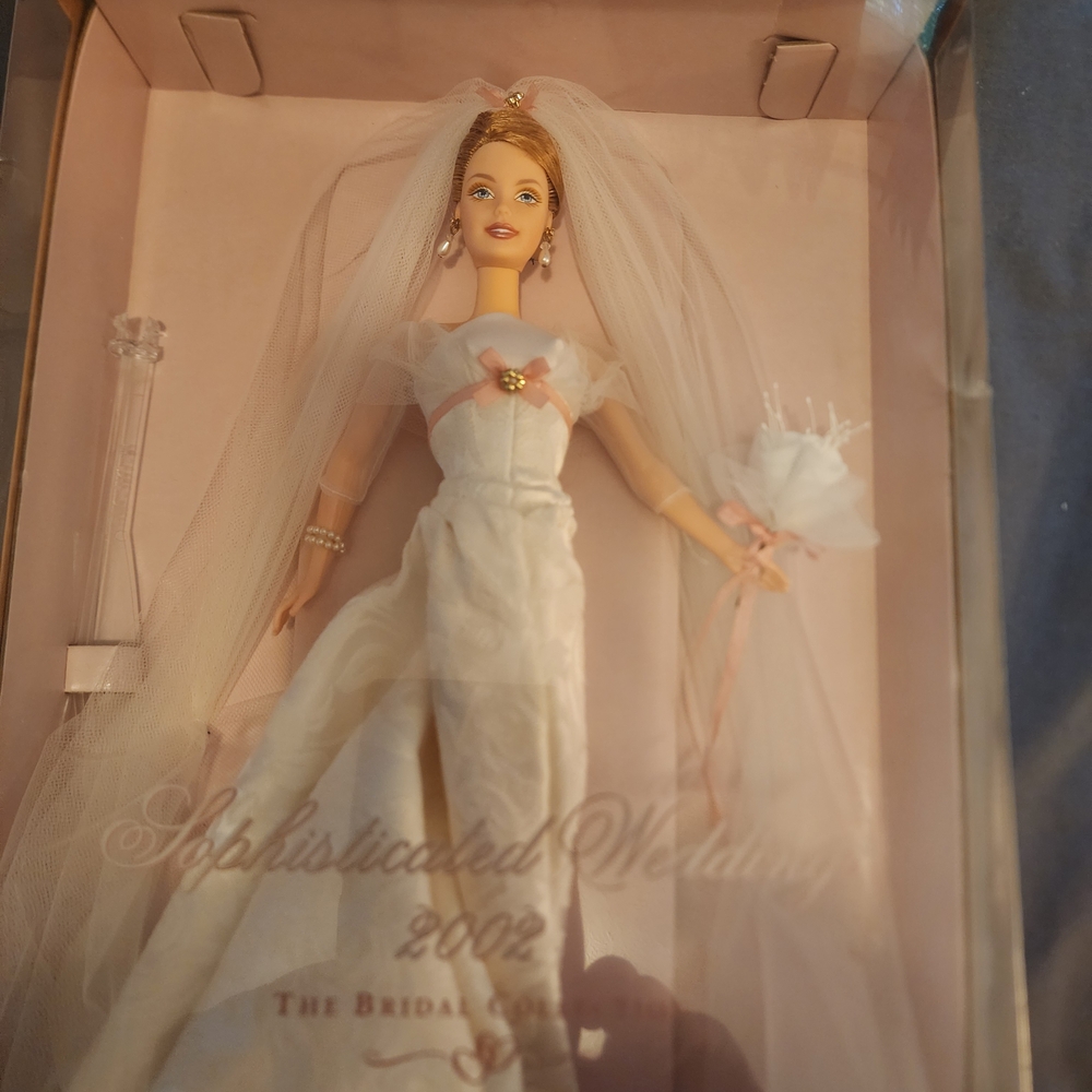 Sophisticated Wedding Doll with Veil